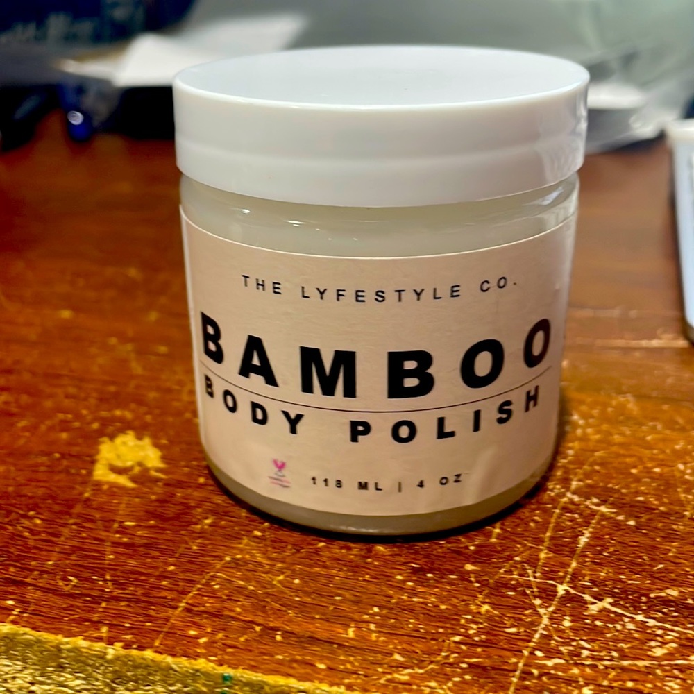 The lifestyle Co. - Bamboo body polish-Never Opened